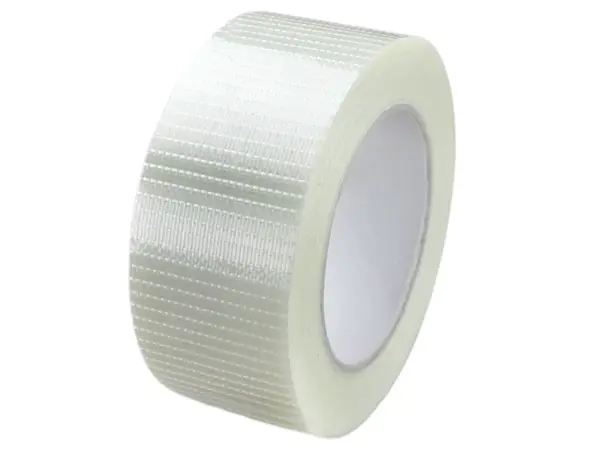 6 ks - Páska samolepicí zpevněná vlákny 50x50 mřížkové provedení