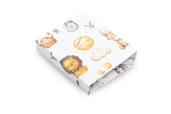 Prestieradlo do postieľky 60x120, Hviezdne zvieratká