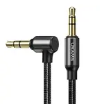 Pletený jack audio kábel 3,5 mm – 3,5 mm - 1,2 m - Čierna H26300