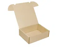 100 ks - Krabice poštovní hnědá 240x185x75 3VVL