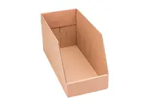 5 ks - Regálový zásobník 175x385x205 3VVL kartonový