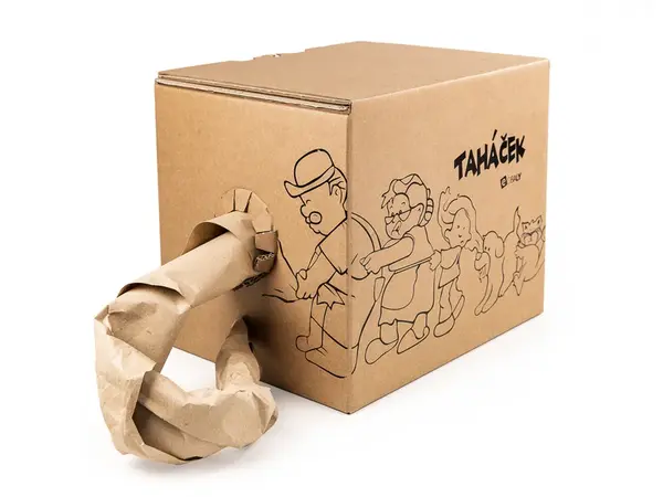Papírová výplň v boxu Taháček, 80 g/m2, 455 bm