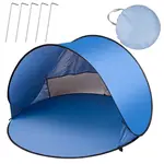 Plážový Stan Veľký, Samorozsávací, Automatický, Na Pláž A Záhradu, Zástena XL 146X146Cm + Plachta