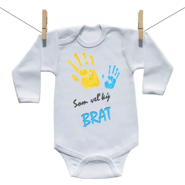 Boodyy Body s dlhým rukávom Som veľký brat 80 (9-12 mesiacov)