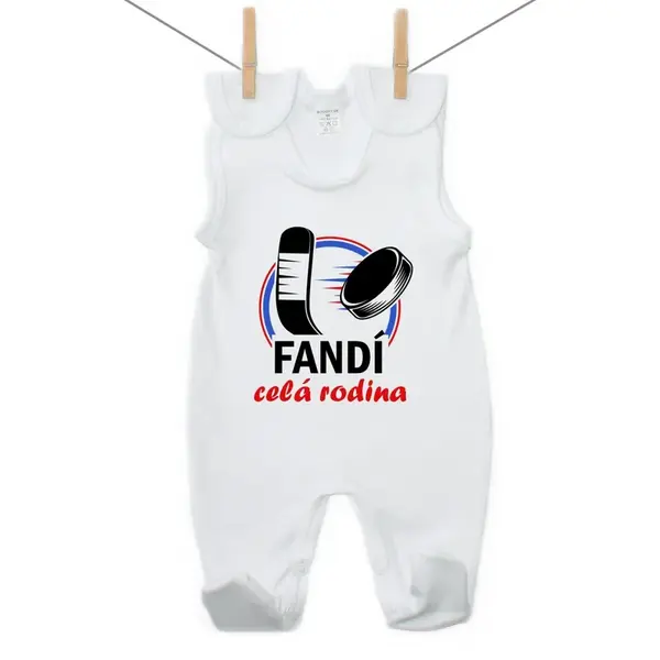 Boodyy Dupačky Fandí celá rodina 80 (9-12 mesiacov)