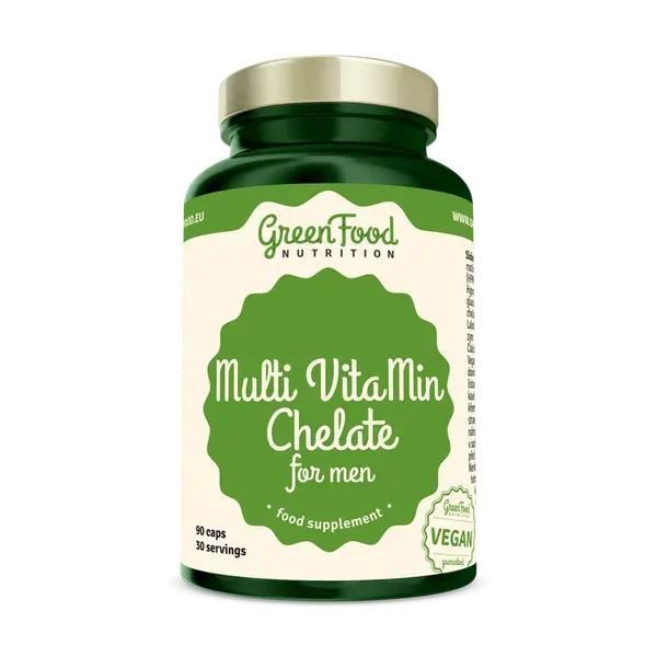 GreenFood Nutrition Multi Chelate men 90cps