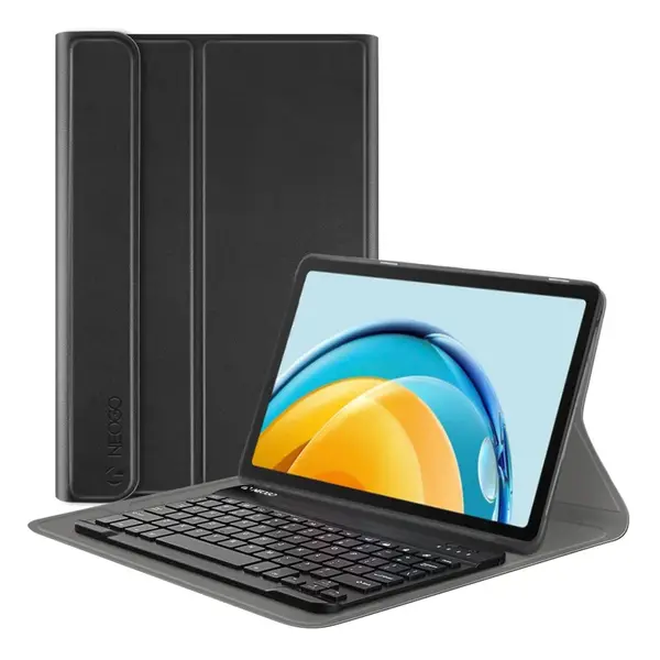 NEOGO Smart Cover Keyboard puzdro na Huawei MatePad SE 10.4'' 2022, čierne