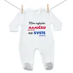 Boodyy Overal Mám najlepšiu mamičku na svete 68 (3-6 mesiacov)