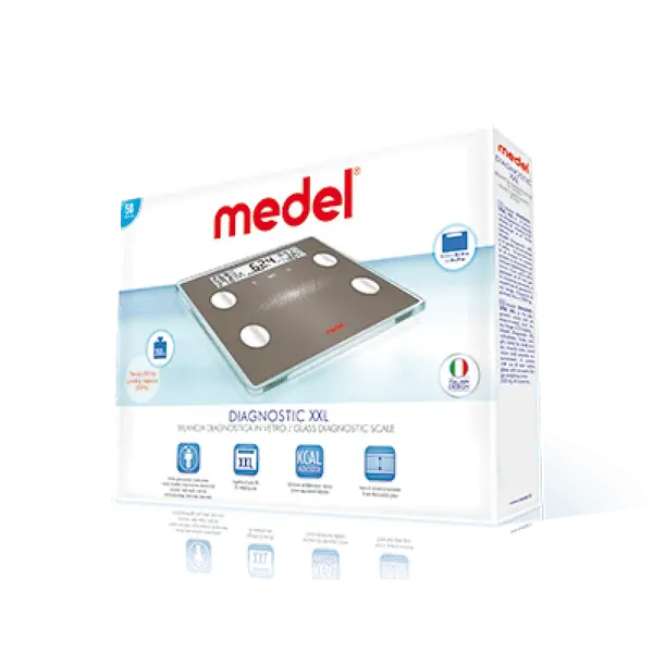 MEDEL DIAGNOSTIC XXL Profesionálna váha s analýzou zloženia tela pre hmotnosť do 200kg TOW004714