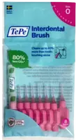 TEPE Medzizubné kefky 0,4 mm 8 ks
