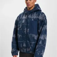 Men's Snow Zip Hoody Blue