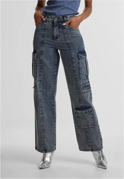 Women's jeans Loose Utility blue