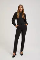 Marisse Crease Trousers With A Slit