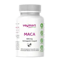 Vegmart Maca 600 mg, 120 kapsúl