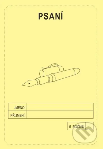 Psaní 5. ročník - školní sešit - Jitka Rubínová