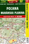 Poľana, Muránska planina 1:40 000 (Turistická mapa č. 484)