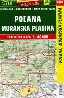 Poľana, Muránska planina 1:40 000 (Turistická mapa č. 484)