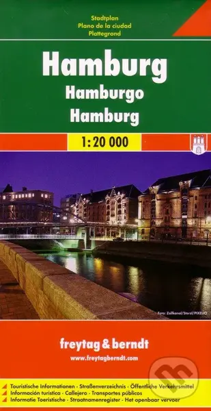 Hamburg 1:20 000 (Mapa mesta)