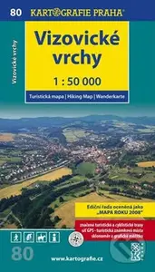 Vizovické vrchy 1:50 000 (turistická mapa)