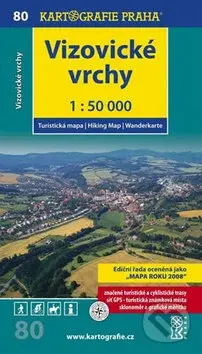 Vizovické vrchy 1:50 000 (turistická mapa)