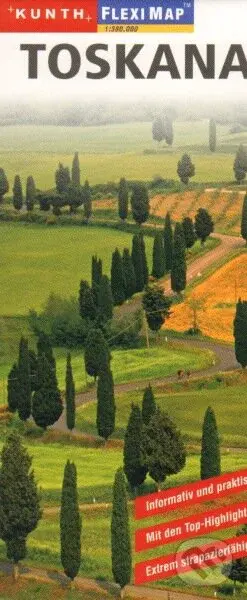 Toskana (Toskánsko) (FlexiMap, 1:380 000)