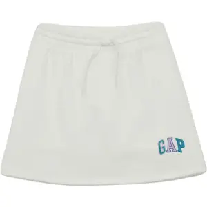 GAP V-LOGO Dívčí sukně, bílá, velikost