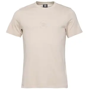 Umbro RLXS TEE ESSENTIALS Pánské triko, béžová, velikost