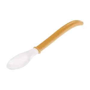 CANPOL BABIES Lžička silikonová - žlutá