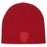 Puma FERRARI STYLE BEANIE Zimní čepice, červená, velikost UNI