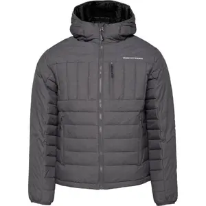 Northfinder WARTEEN Pánská zateplená bunda, tmavě šedá, velikost