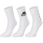 Kappa AUTHENTIC ORNEL KIDS 3P Dětské ponožky, bílá, velikost