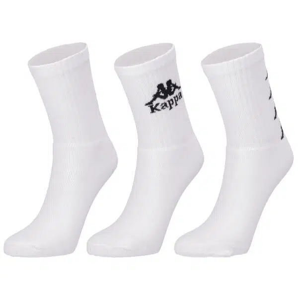 Kappa AUTHENTIC ORNEL KIDS 3P Dětské ponožky, bílá, velikost