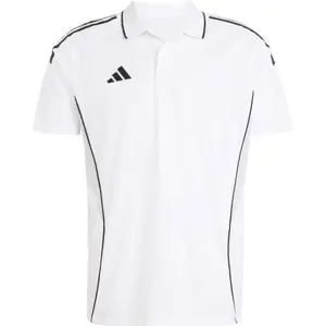 adidas TIRO 25 POLO SHIRT Pánská polo košile, bílá, velikost