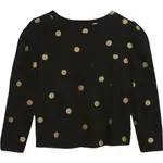 GAP BABY Dětské tričko, černá, velikost 4Y