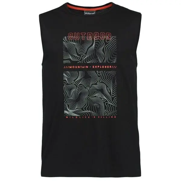 Willard INGVER Pánské tílko, černá, velikost XXL