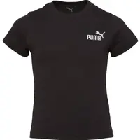 Puma ESSENTIALS 2 COLOR SMALL NO.1 LOGO TEE B Chlapecké triko, černá, velikost