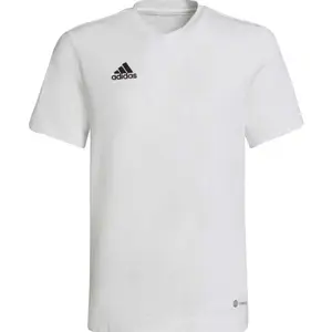 adidas ENTRADA 22 TEE Y Chlapecké triko, bílá, velikost