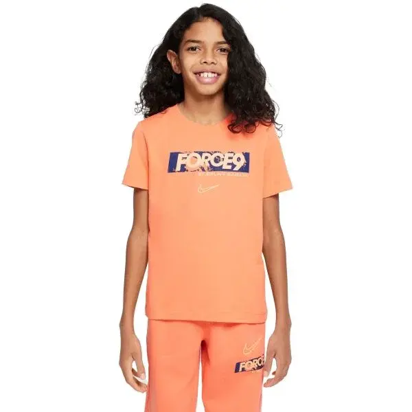 Nike SPORTSWEAR Dětské triko, oranžová, velikost