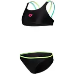 Arena SOLID Dívčí plavky, černá, velikost 6-7Y