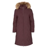 Lotto KAIA Dámský prošívaný kabát, vínová, velikost