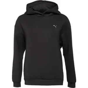 Puma W CLOUDSPUN HOODIE Dámská mikina, černá, velikost