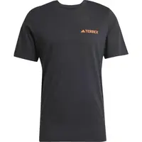 adidas TX MOUNTAIN TEE Pánské triko, černá, velikost