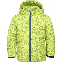 Lewro AVERIN Dětská zimní bunda, světle zelená, velikost 116-122