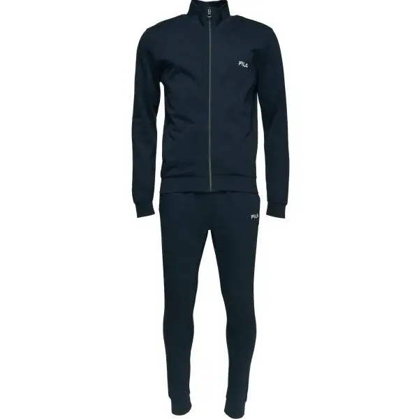 Fila LONG SET IN FRENCH TERRY Pánská tepláková souprava, tmavě modrá, velikost