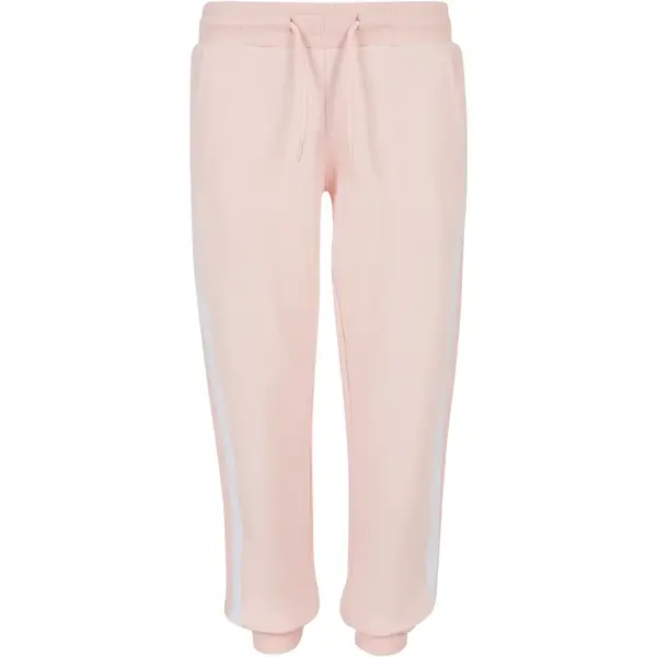 Dívčí College Contrast tepláky růžové/bílé/růžové