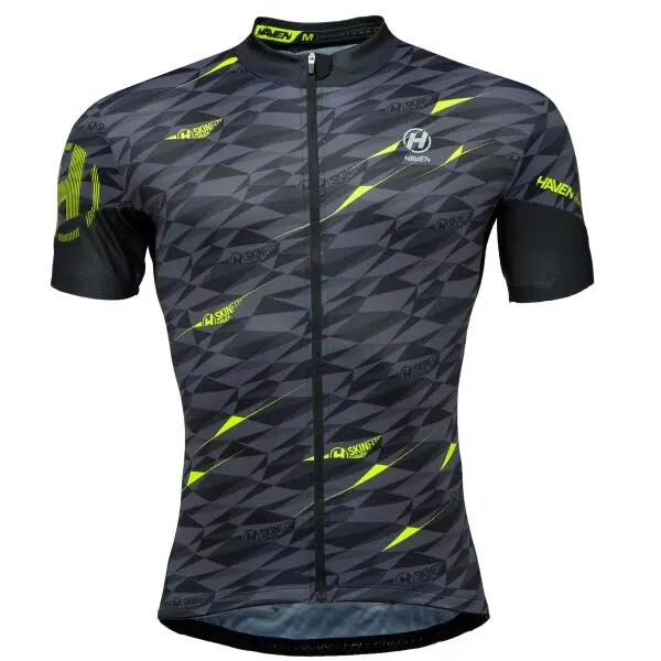 HAVEN TEAM NEO MEN Pánský cyklistický dres, černá, velikost XXXL