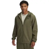 Under Armour RIVAL WOVEN WINDBREAKER Pánská bunda, tmavě zelená, velikost