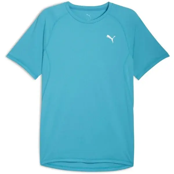 Puma RUN VELOCITY TEE Pánské sportovní triko, tyrkysová, velikost