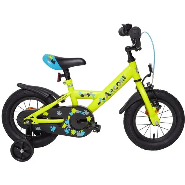 Arcore TONNY 12 Dětské 12" kolo, světle zelená, velikost 12" (90 - 110 cm)