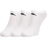 Kappa TESAZ 3PACK Ponožky, bílá, velikost 39-42